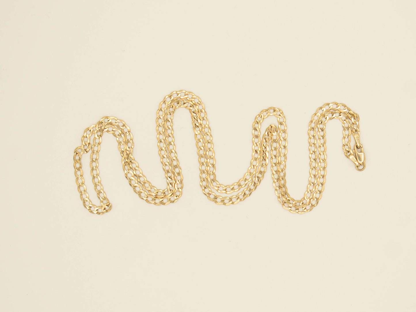 CADENA CORTE BRILLO 14 K