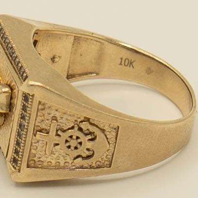 ANILLO ORO 10 K