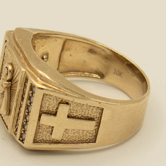 ANILLO ORO10 K