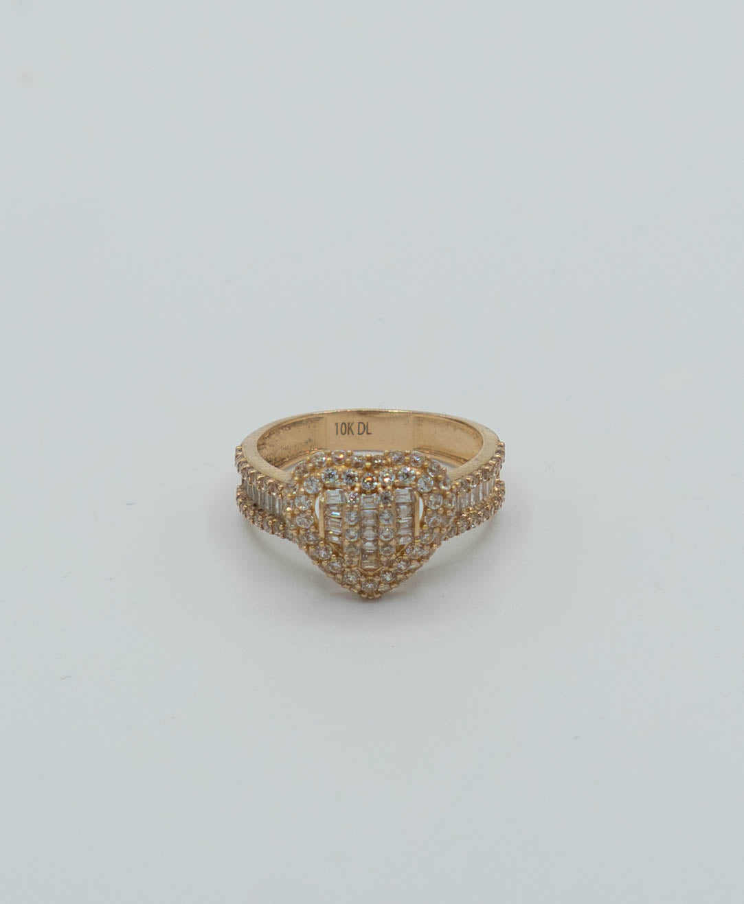 Anillo de mujer con piedras 10 K